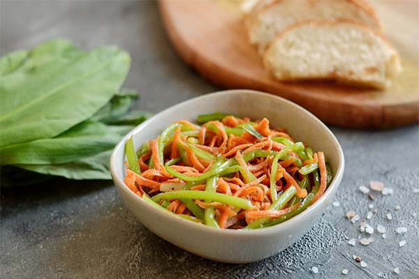 Koreanischer Bärlauchsalat