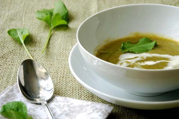 Sauerampfer-Cremesuppe