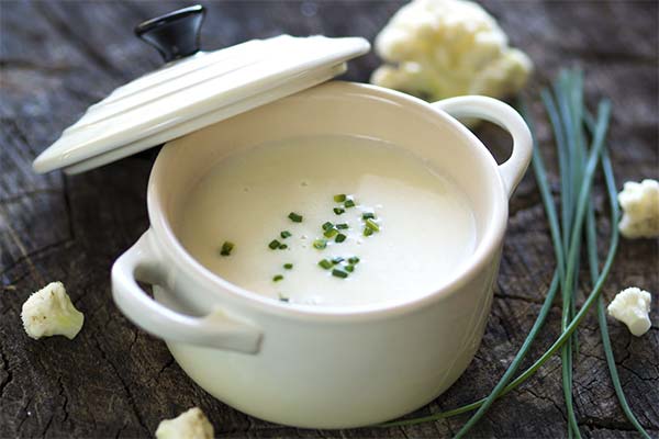 Velouté de chou-fleur à la crème
