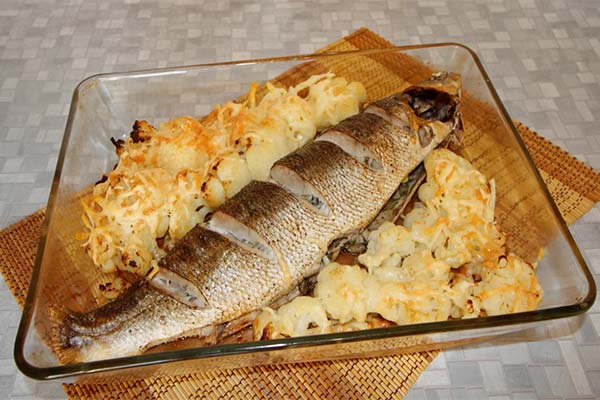 Tchir au chou-fleur gratiné au fromage