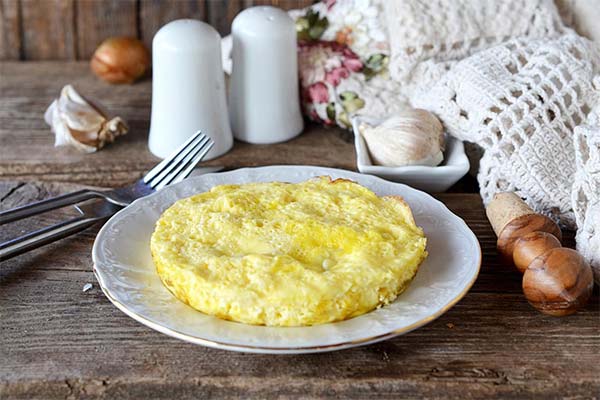 Omelett mit Sauermilch