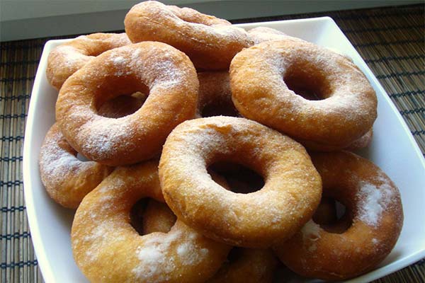 Donuts aus saurer Milch
