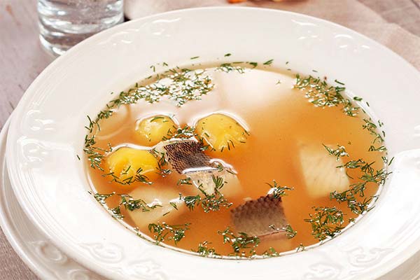 Soupe de poisson au tchir