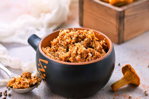 Caviar de chanterelles