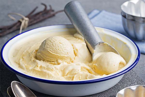 Glace aux jaunes d'œufs