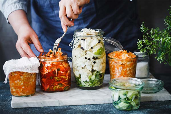 Que peut-on préparer avec des légumes fermentés ?