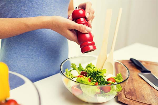 Comment neutraliser le poivre dans une salade