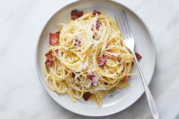 Pâtes carbonara