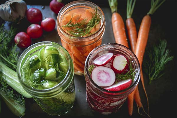 Recettes populaires de légumes fermentés
