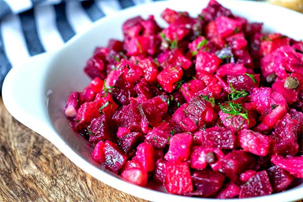 Rezept für Vinaigrette-Salat mit Roter Bete
